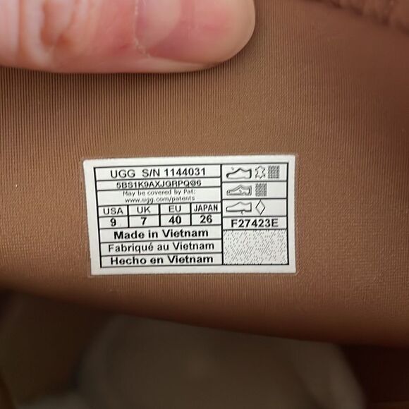 UGG Classic Dipper Boots Chestnut USA Women Size 9/UK 7/EU 40 - Picture 12 of 14